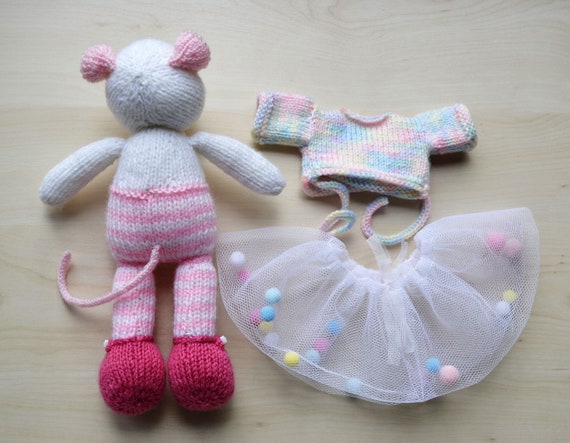 Hand Knit Tutu Skirt