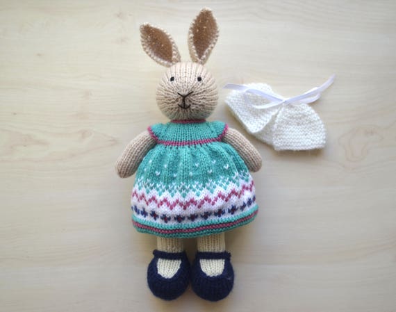 Read Description Bunny Girl Knitting Pattern PDF