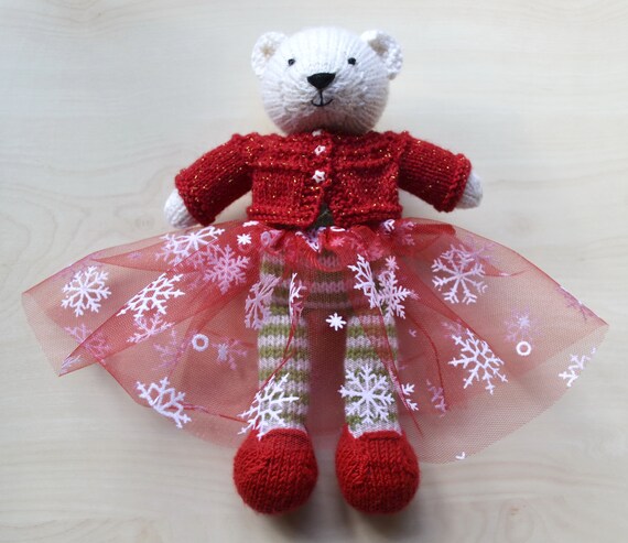 teddy bear with tutu skirt