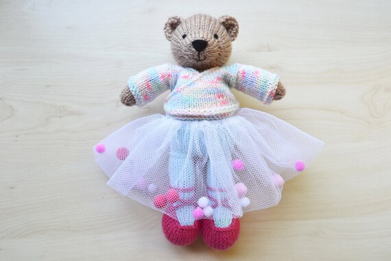 teddy bear with tutu skirt