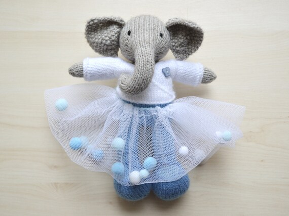 ballerina elephant stuffed animal