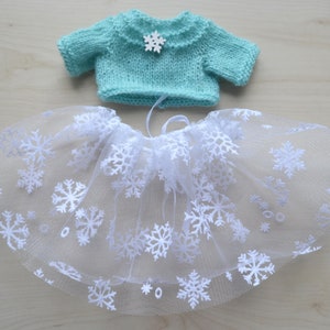 Hand Knit Bunny Cute Knitted Bunny Girl Toy Doll for Girls Cute Rabbit ...
