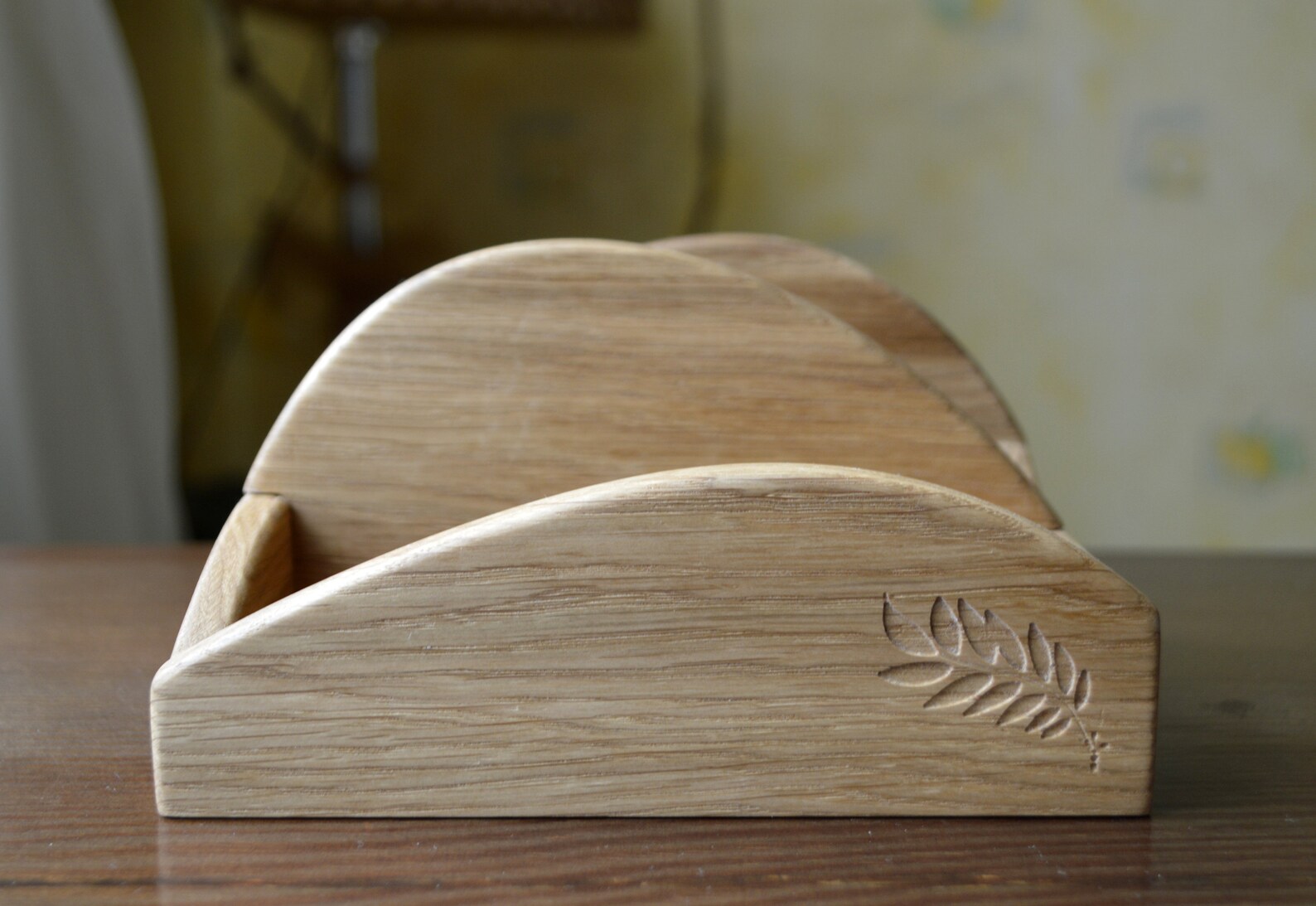 Wood Napkin Holder Rustic Style Salt & Pepper Holder Farm Etsy