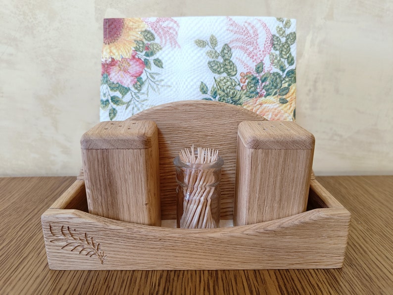 ValburdenMagicWood Napkin Holder - Thumbnail 2