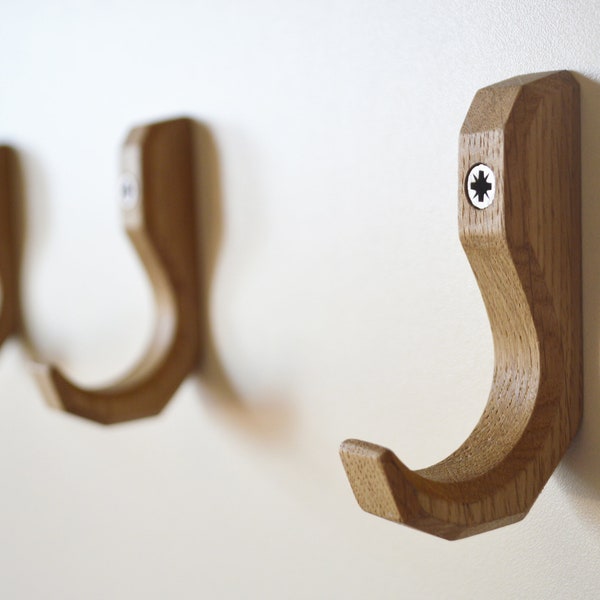 Wood Hook Etsy