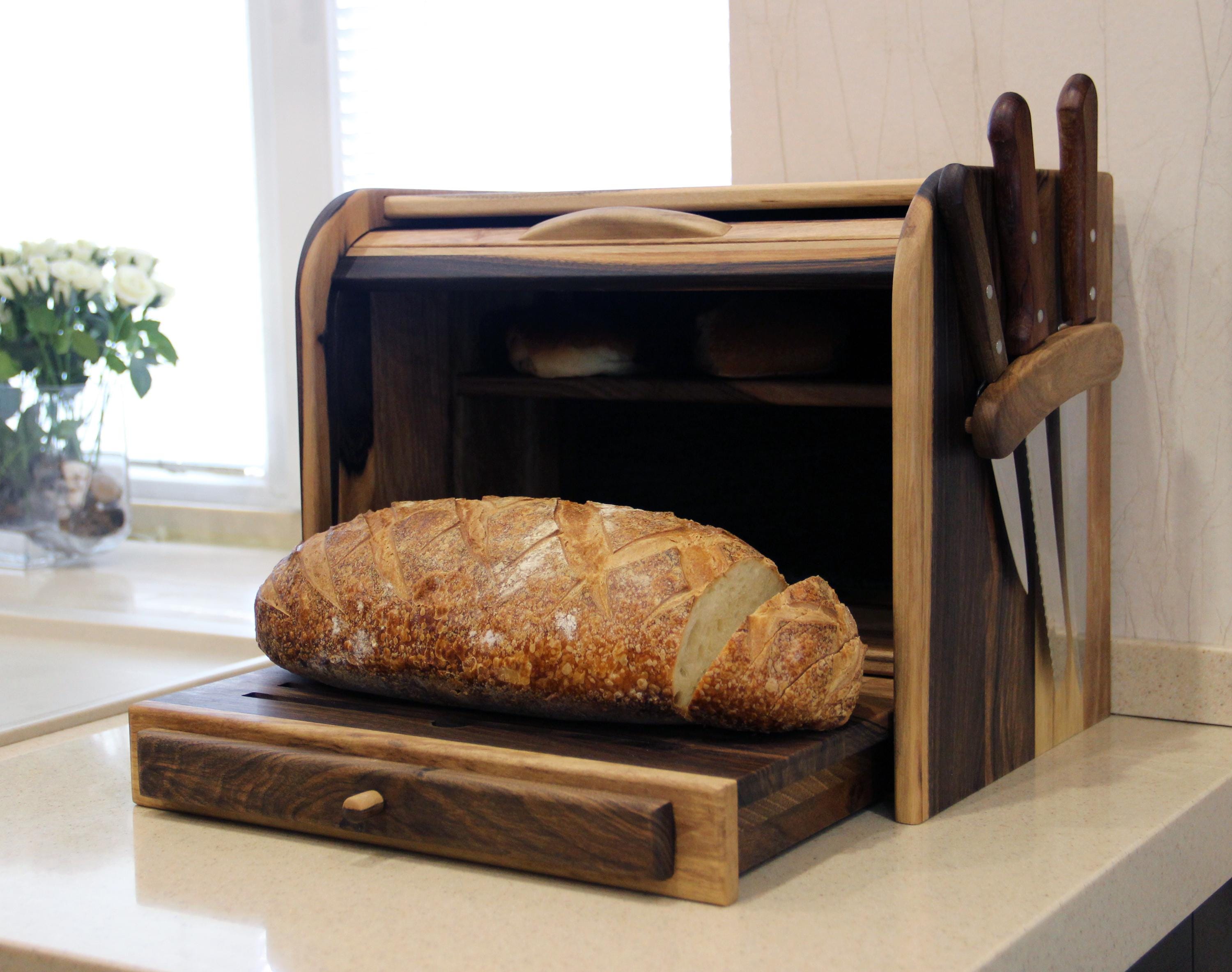 Vintage Breadbox - Etsy