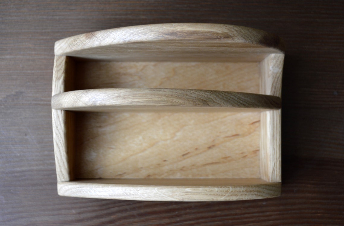 Wood Napkin Holder Rustic Style Salt & Pepper Holder Farm Etsy