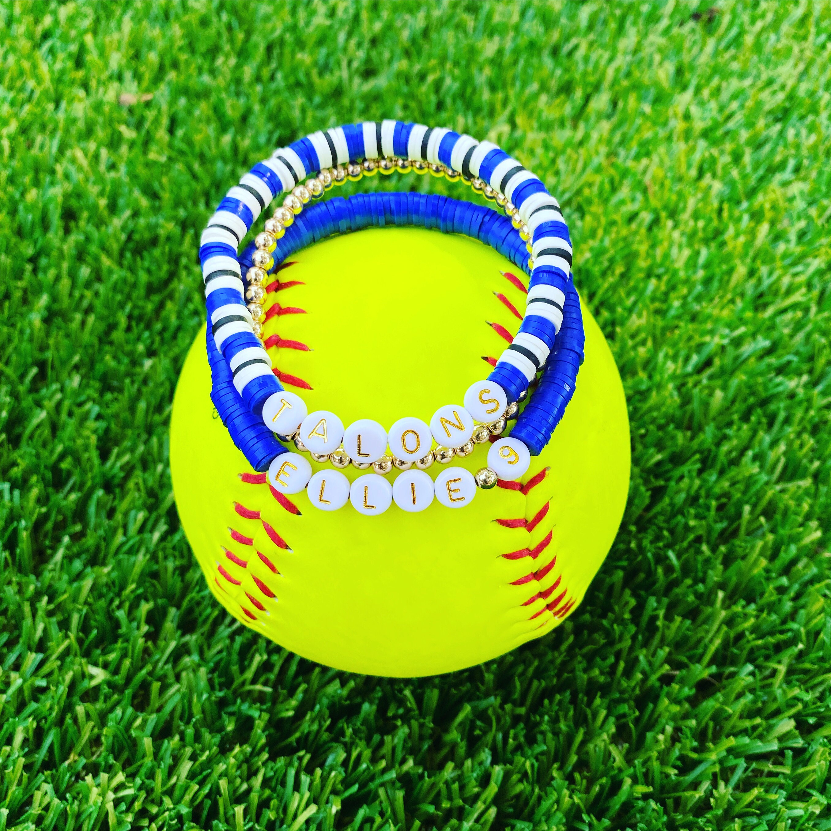 Personalized Softball Bracelets Etsy
