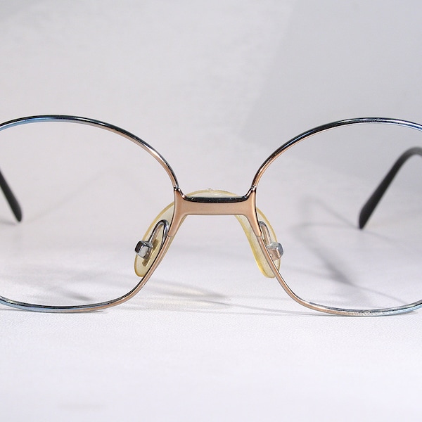 Kids Gold Circular Glasses Etsy