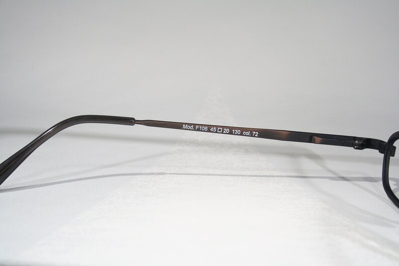 Unworn ORUM FIRENZE mod F106 Finnish Design Italy Made Late 90s Matte Distressed Copper Glasses Frames Mens Womens Unisex 45 20 130 Medium