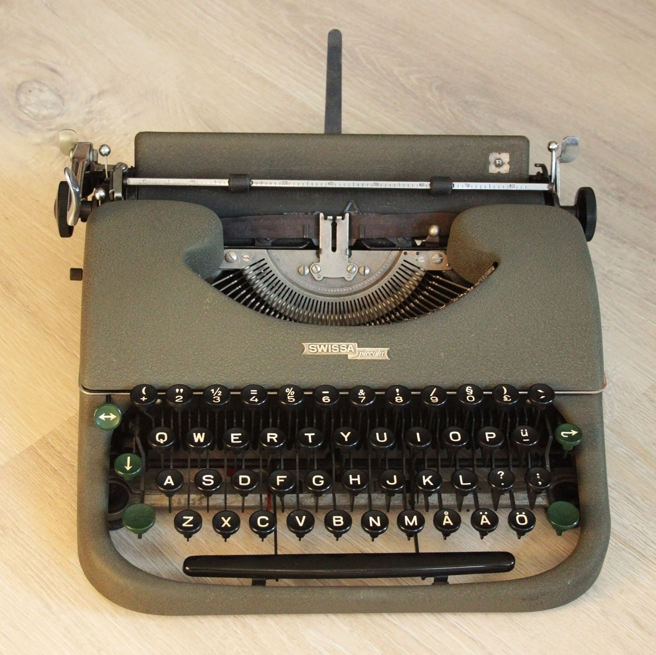 Rare Typewriter Swissa Junior Vintage Typewriter Swissa Old -  Finland