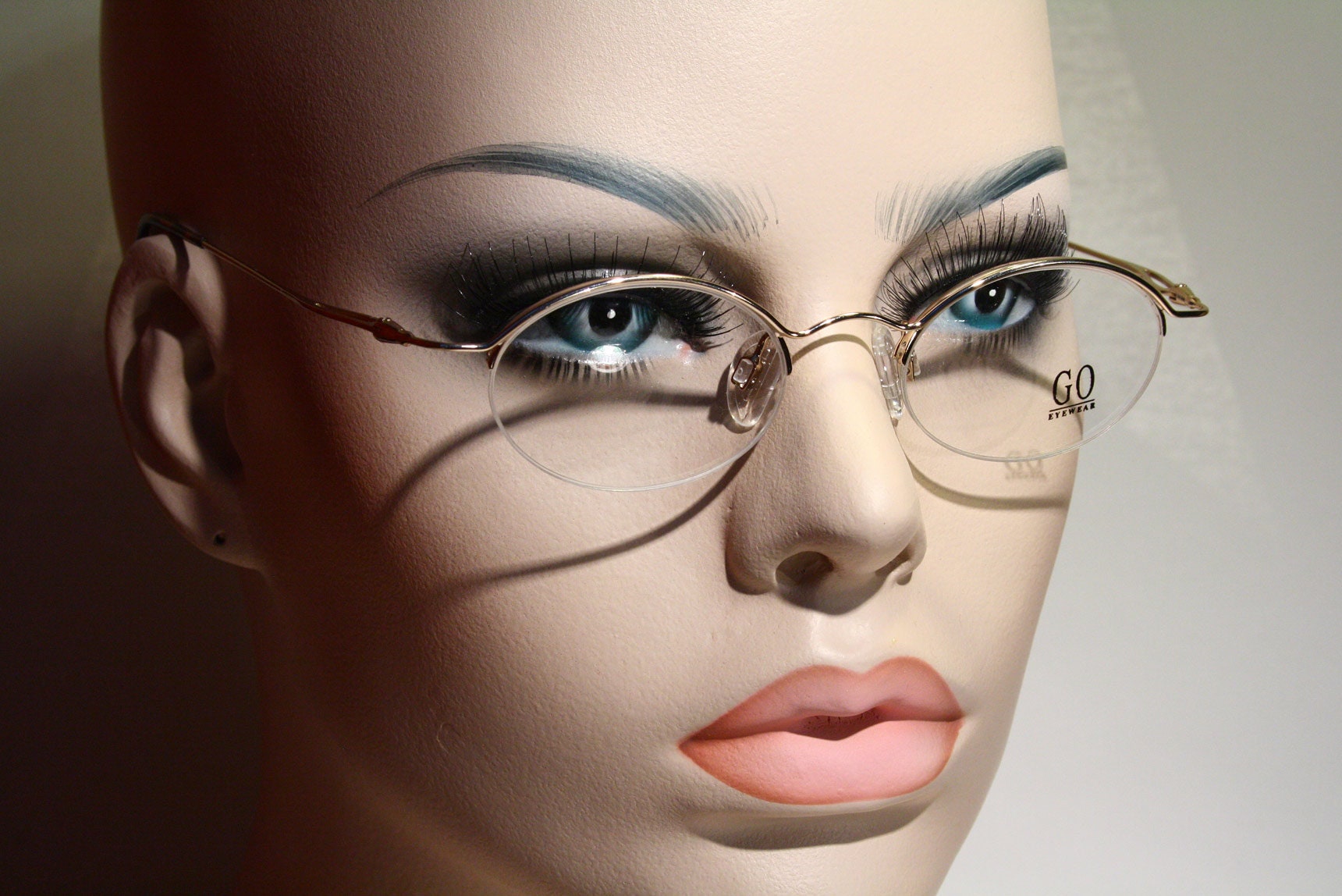 Good Look Half Frame With Thin Temple Optical Frame Ultra-light Glasses  Frame Eyewear Suitable For