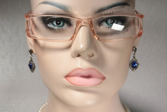 Light pink eyeglass frames sale