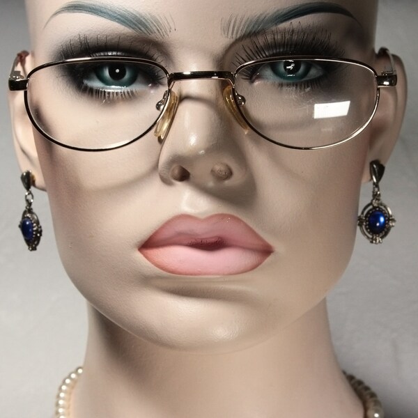 Gold Used Eyeglasses Etsy