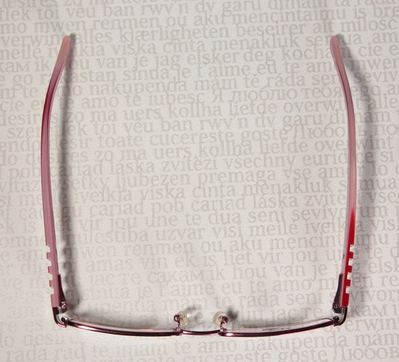 Early 2000's KILLER LOOP 7652 Glossy Red and Pink… - image 9