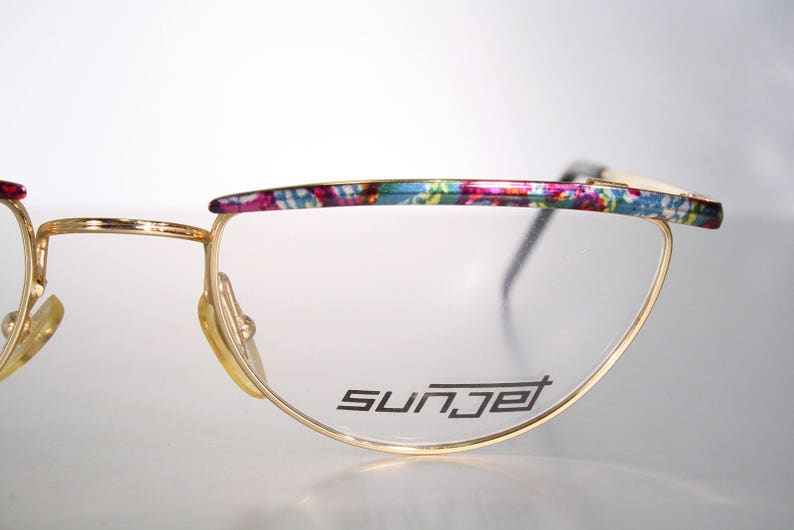 Colorful Brow SUNJET by CARRERA Model 5212 Unworn Unisex Glossy Eyeglass Frames Old Stock New Made in Italy 52 19 135 Medium Large