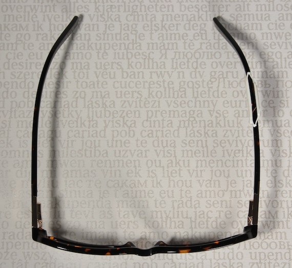 Medium Large Rectangular Plastic Acetate Tortoise… - image 9