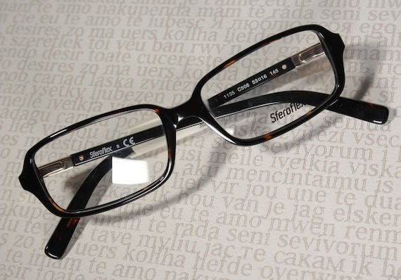 Medium Large Rectangular Plastic Acetate Tortoise… - image 10