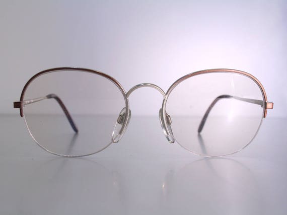 Unworn FINNOPTA Rare Finnish Design Half Rimless Silver to - Etsy