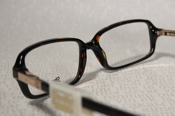 Medium Large Rectangular Plastic Acetate Tortoise… - image 7