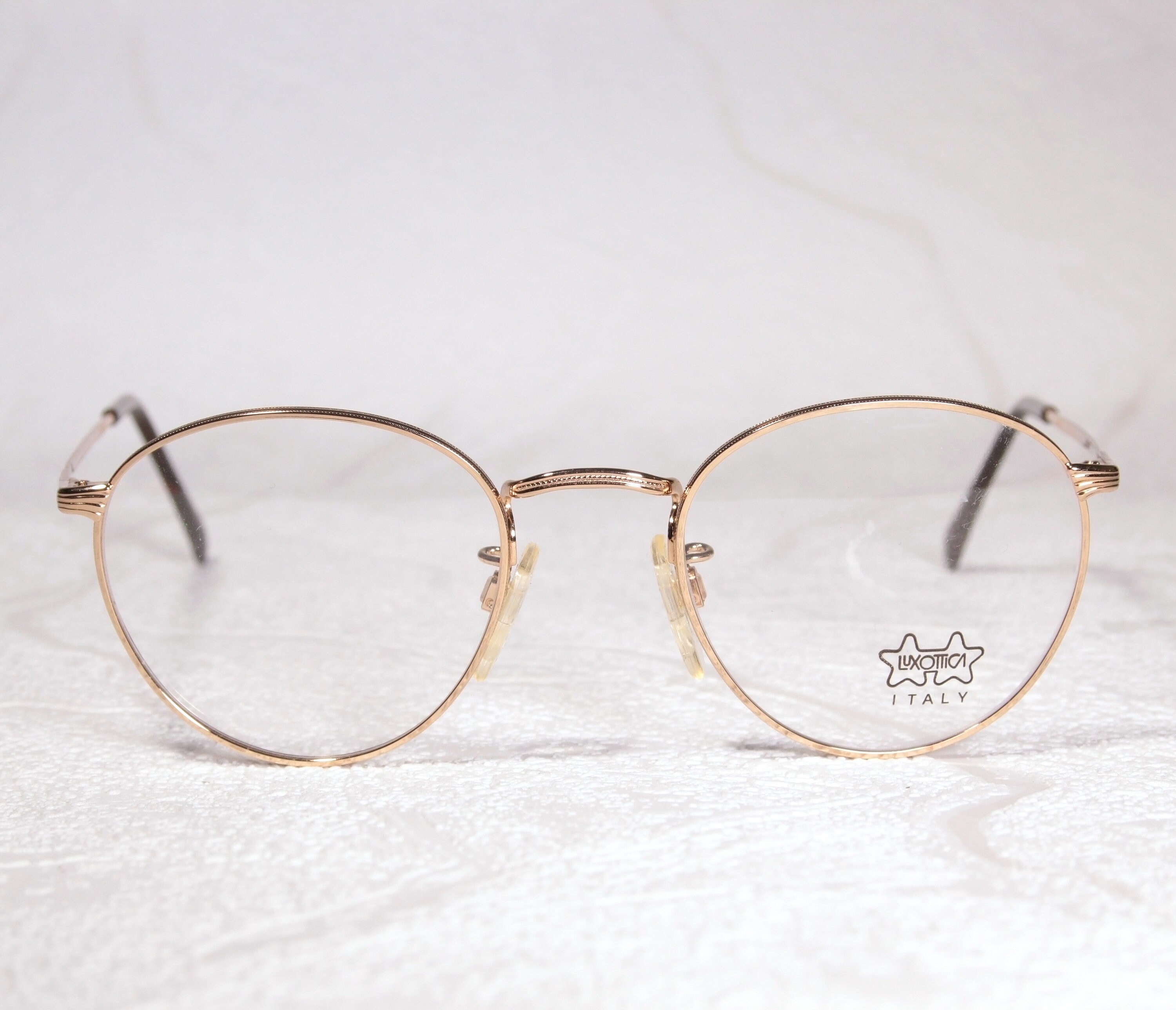 18K Real Gold Plated LUXOTTICA Vintage Early-to-mid Eighties 