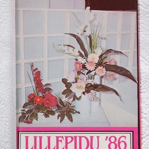 Vintage Postkarten Set aus der Sowjetunion / CCCP Ära, 16 Stück, 1986 Blumenarrangement Postkarten aus den 1987er Jahren