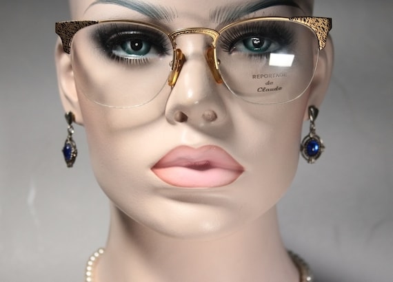 Browline glasses women clearance
