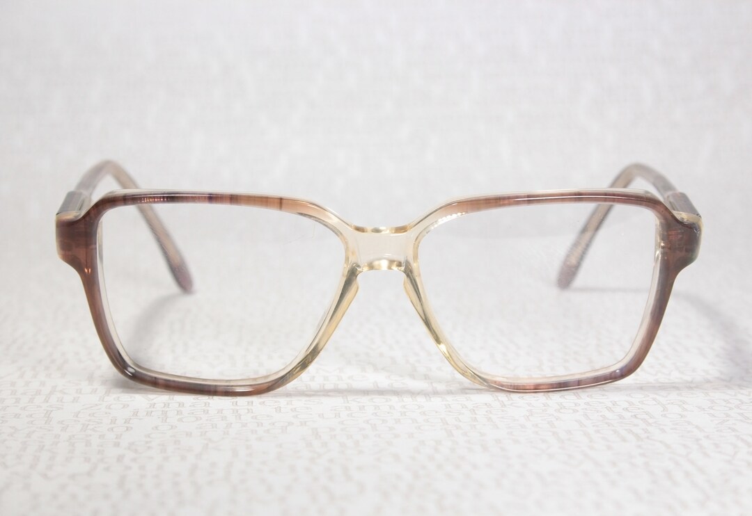 Frame Jet Set Super Small 1970's JET SET by OPTIMODA Mod. 560 F Clear Honey to Brown ...