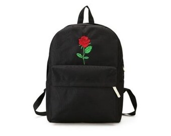 green aesthetic backpack