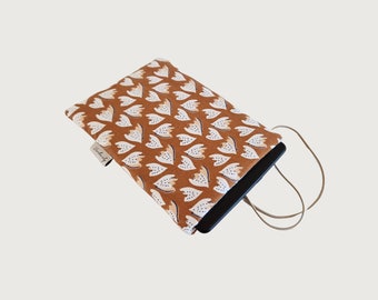 e-Reader Bag | e reader case | for all models | Custom made | e.g. Kindle Paperwhite, Tolino, pocketbook | Brown beige