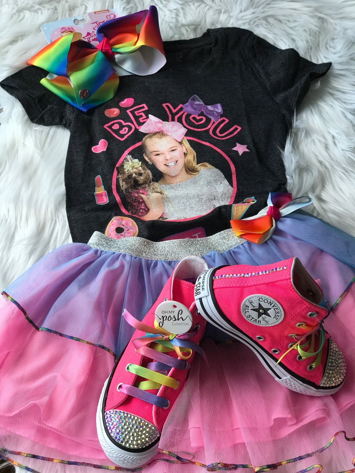 Jojo Siwa DREAM Tour Costume Jojo Siwa Halloween Rainbow | Etsy