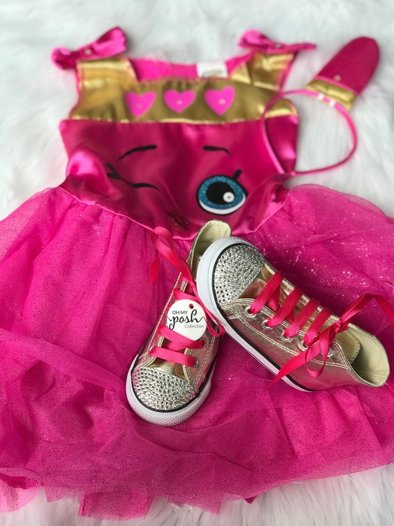 Lips Halloween Costume and Converse Shoes Set