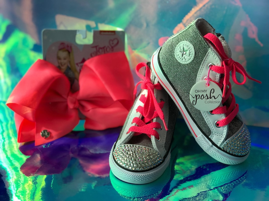 Jo Girl Siwa Inspired Tour Custom Converse Shoes and Authentic