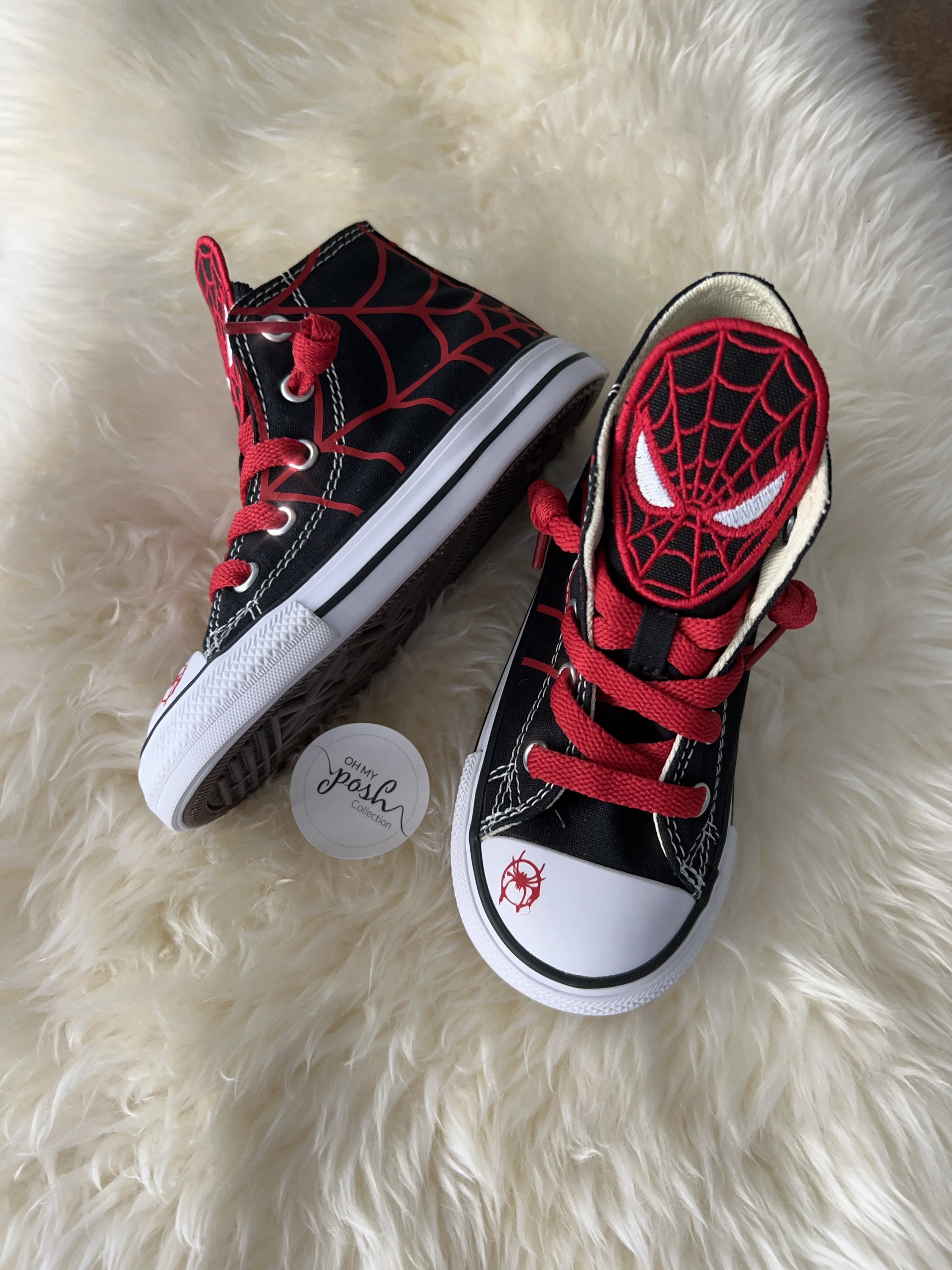 Spiderman Zapatillas Niño Yemen Toque Cierre Menor Niños Azul Marino Talla  UK 1