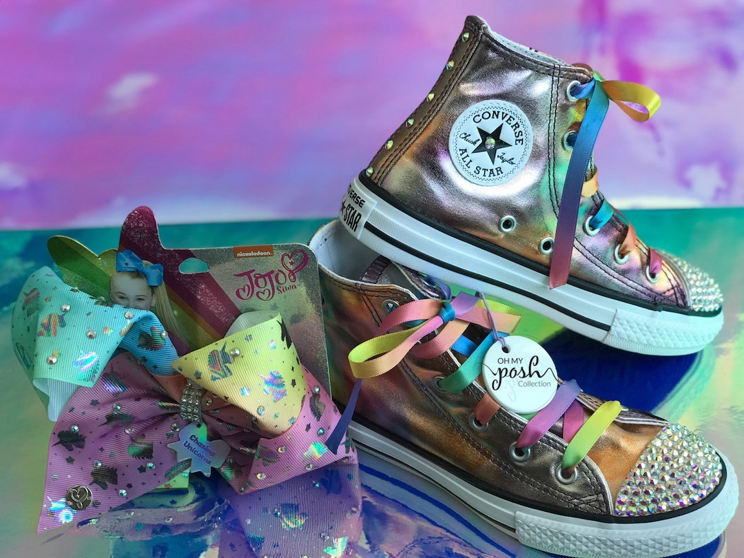 Jojo Girl Inspired Custome Converse Shoes and Authentic Signature