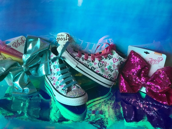 Girls sales customised converse