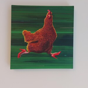 gallina de tacones altos