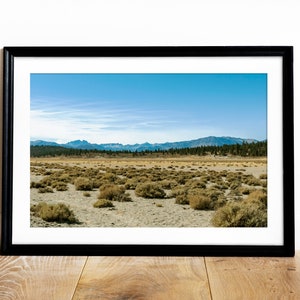 California Mountain Landscape