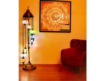 moroccan floor lamp next