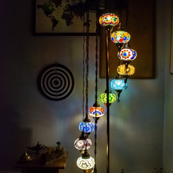 Floor Lamp Bohemian Light - Etsy