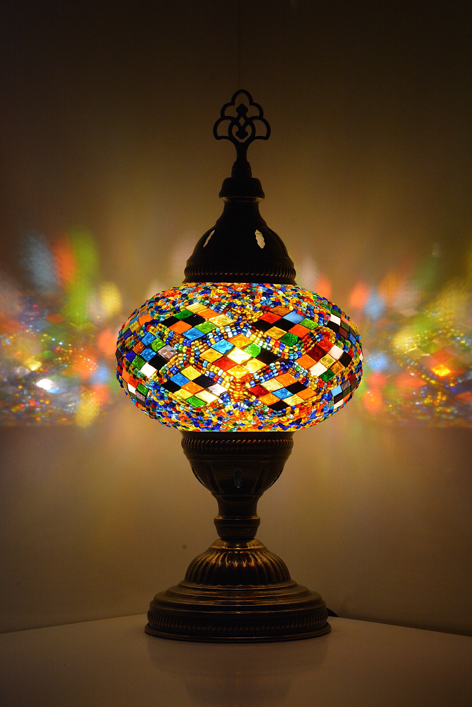 Small mosaic lamp deals