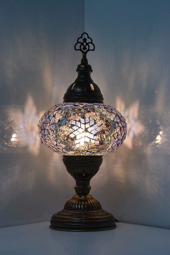 Lilac table lamp sales