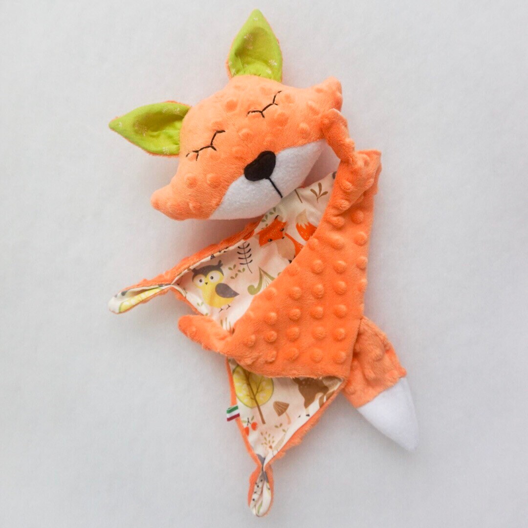 fox comforter baby