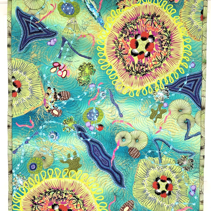 Biology Rug Design Biology Fabric - Etsy