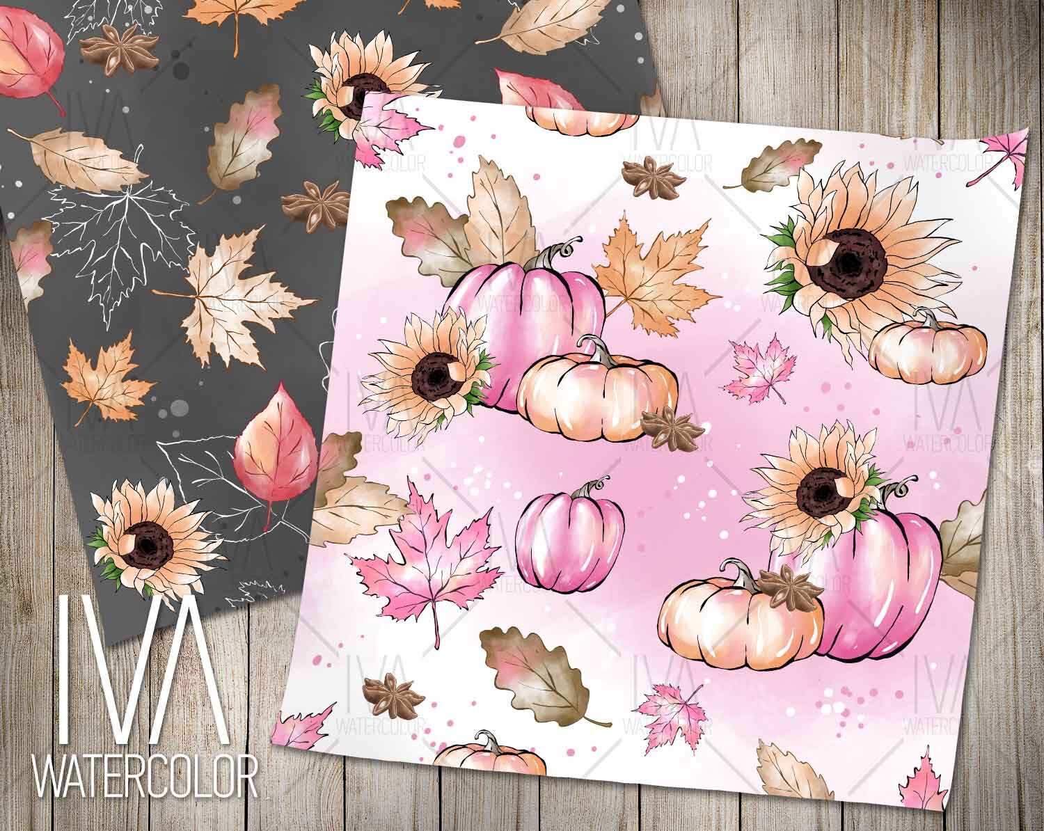 Culinary Art Design Digital Paper, Kitchen Art, Dessert Surface Pattern ...