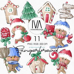 Peperkoekkoekjes patroon png, wintervreugde kerstsnoep, winter png, transparante achtergrond digitale download commercieel gebruik junk Journal