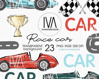 Race Car PNG Clipart - Old race car, Retro Car PNG, Vintage Formula 1 Car Printable, Crafting & Decor, Gift for Speed Lovers, Racing Car PNG