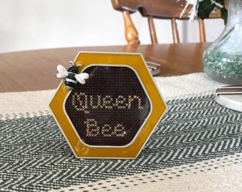 Queen Bee Cross Stitch