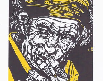 ローリング・ストーンズ：キース・リチャーズ 24 x 36 インチ ロール