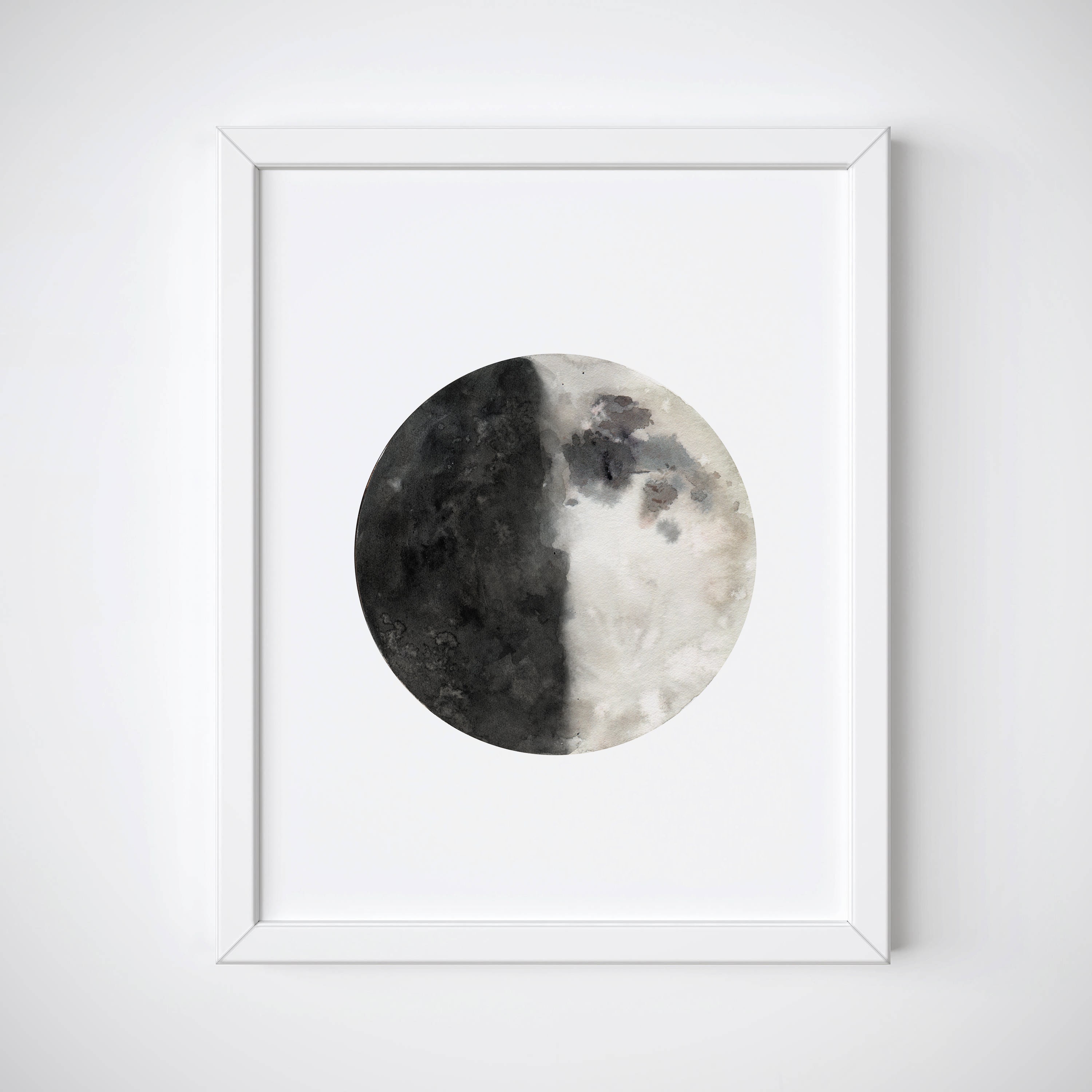 Moon Phase, Moon Phases Set, Set of 3 Prints, Moon Phases Wall Art ...